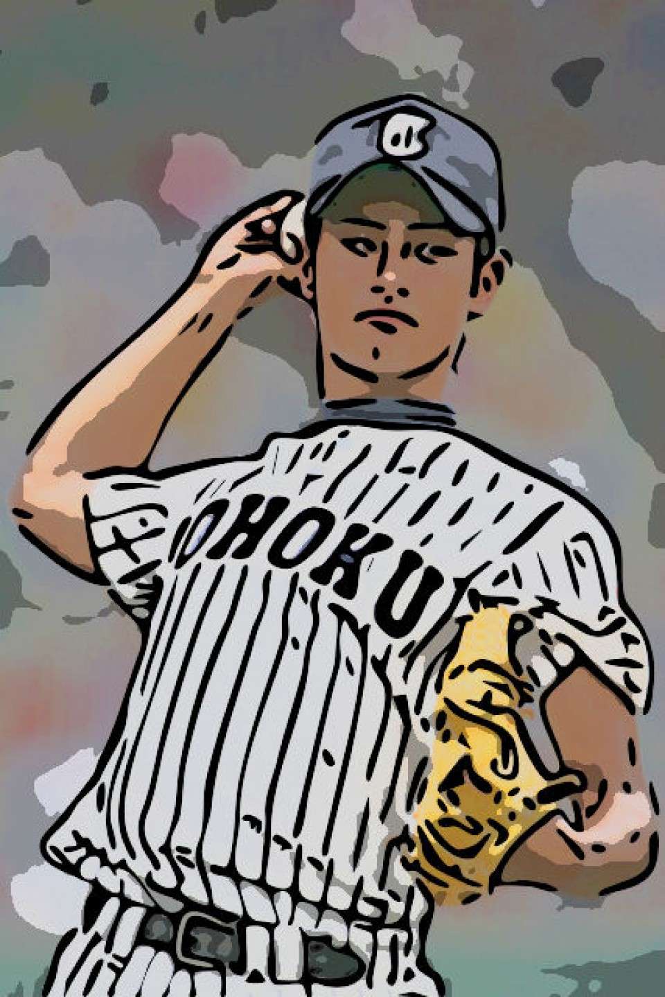 「ダルビッシュ有」東北高校画像
