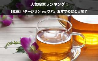 【紅茶】「ダージリンvsウバ」おすすめはどっち？違いを紹介！人気投票中！