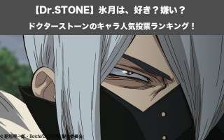 【Dr.STONE】氷月は、好き？嫌い？｜ドクターストーンのキャラ人気投票ランキング！