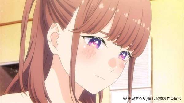 アニメ「推しが武道館いってくれたら死ぬ」舞菜（まいな）のキャラ紹介画像