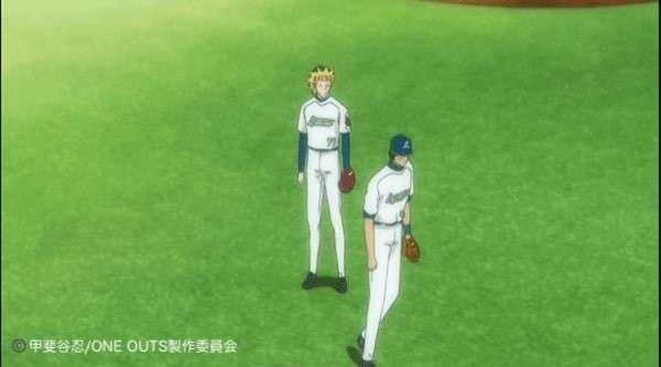アニメ「ワンナウツ」の「イーグルス戦」画像