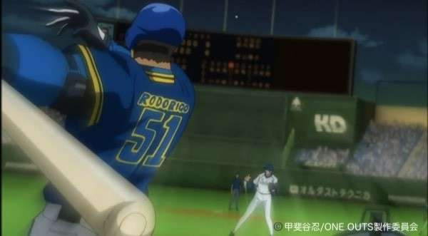 アニメ「ワンナウツ」の「ブルーマーズ戦」画像