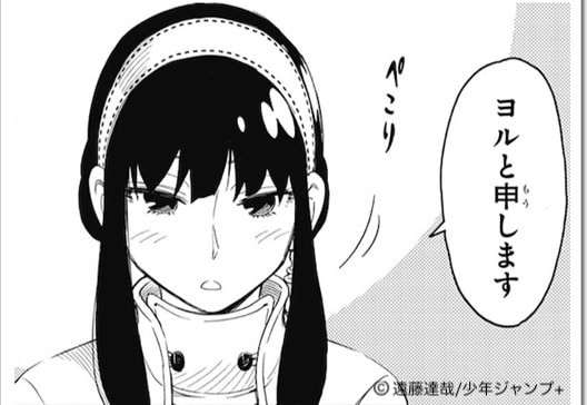 漫画「SPY×FAMILY（スパイファミリー）」ヨル・ブライアのキャラ紹介画像