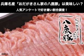 兵庫名産「おだがきさん家の八鹿豚」は美味しい？まずい？どっち？人気アンケートで好き嫌いの割合調査！