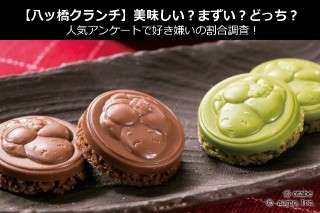 【八ッ橋クランチ】美味しい？まずい？どっち？人気アンケートで好き嫌いの割合調査！