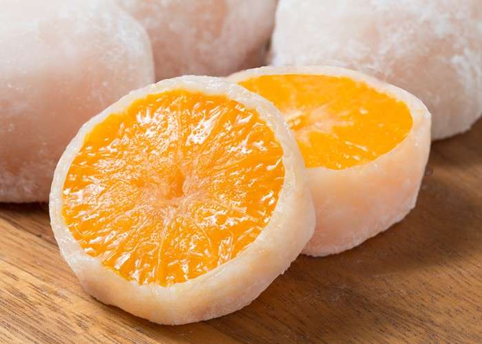 【まるごとみかん大福】の商品紹介