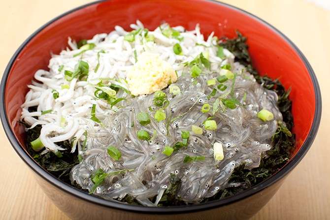 しらす丼はアレンジが豊富