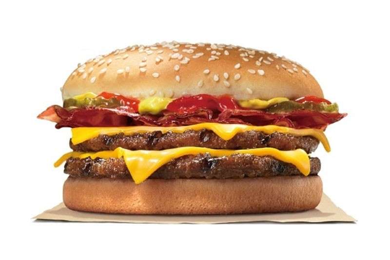ダブルベーコンチーズバーガー