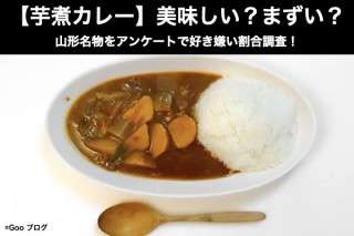【芋煮カレー】美味しい？まずい？どっち？山形名物をアンケートで好き嫌い割合調査！