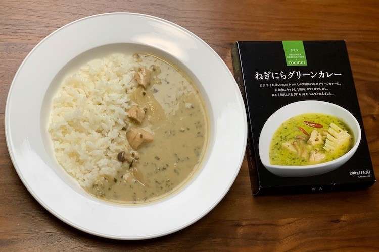 【ねぎにらグリーンカレー】の特徴・魅力