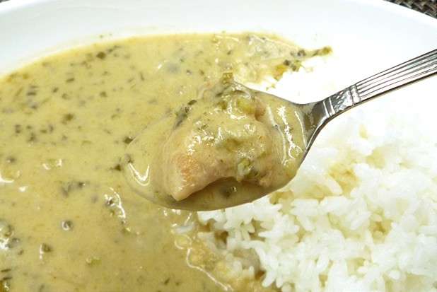 【ねぎにらグリーンカレー】は好き嫌いが分かれる？