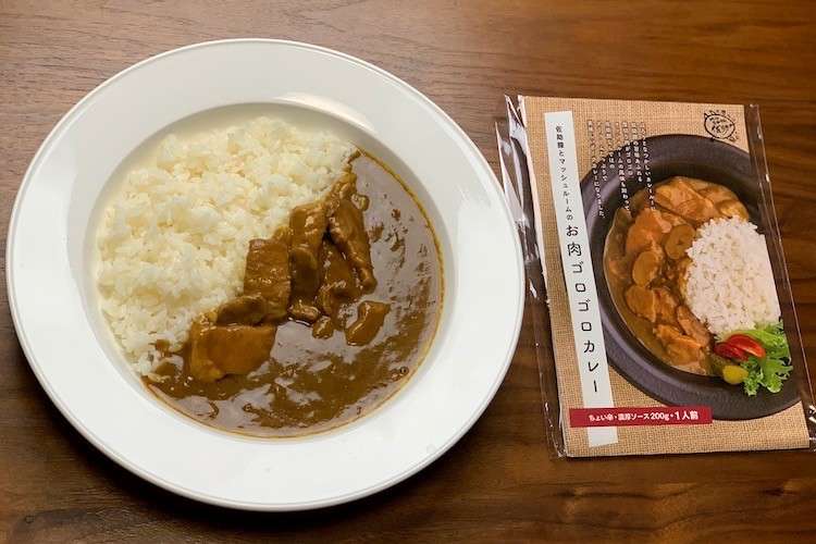 【佐助豚とマッシュルームのお肉ゴロゴロカレー】の特徴・魅力