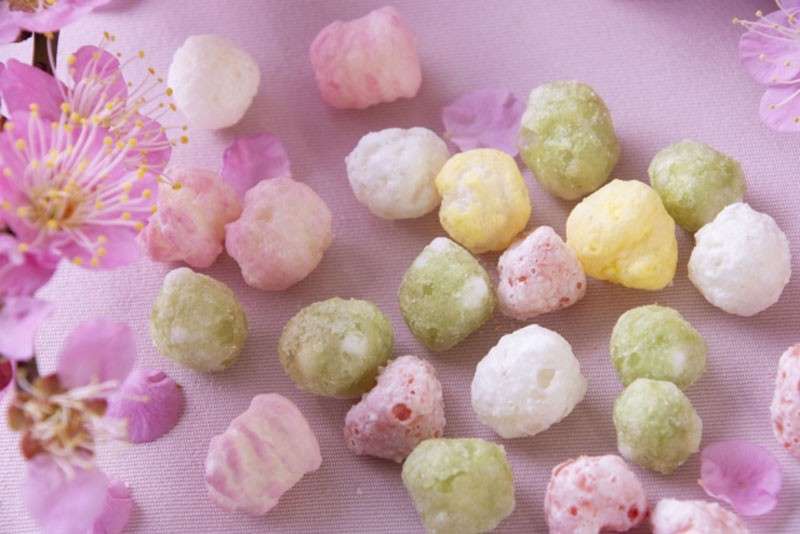 餅を揚げて、おかきに!