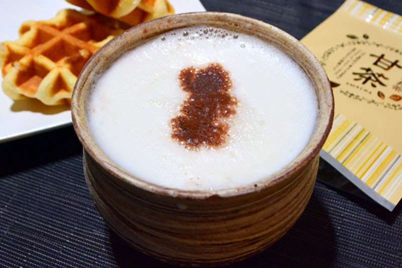 牛乳でまろやかに！