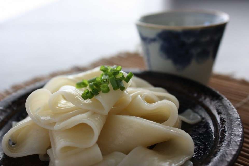 【ひもかわうどん】の商品紹介