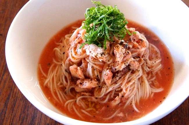トマト麺！