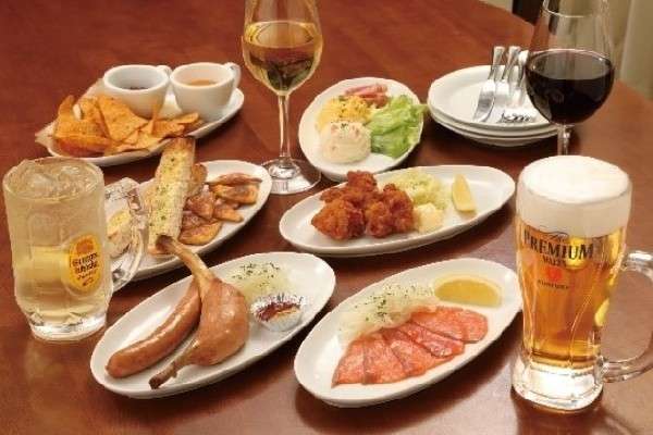 出来立てで美味しいフードメニュー