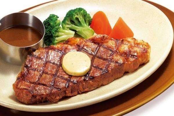 アンガスサーロインステーキ ドミグラスバターソース
