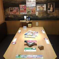 個室でゆったり