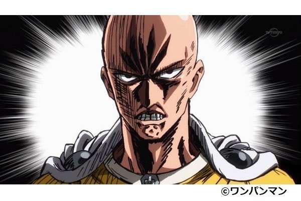 サイタマがジェノスに怒られるシーン