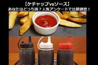 【ケチャップvsソース】あなたはどっち派？人気アンケートで比較調査！