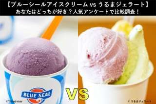 【ブルーシールアイスクリームvsうるまジェラート】あなたはどっちが好き？人気アンケートで比較調査！