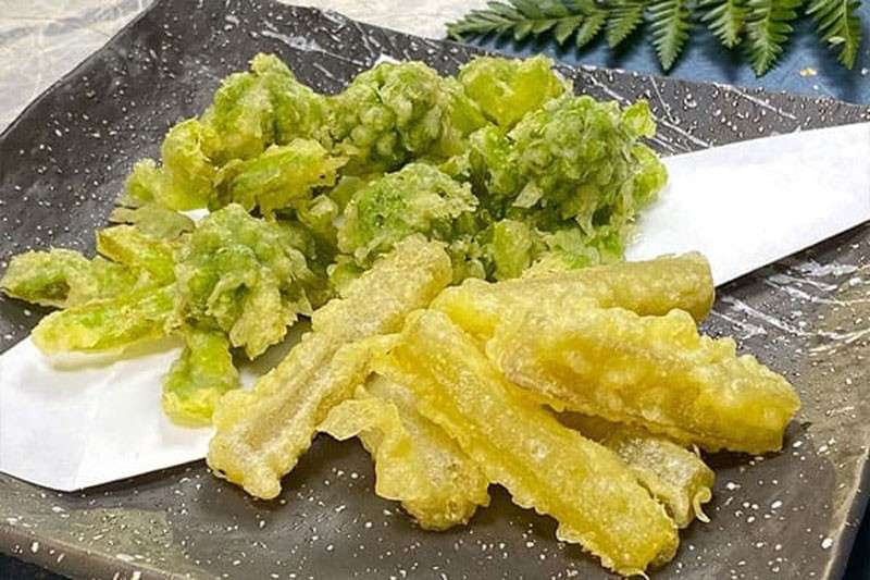 天ぷらで気になるにおい・苦味・食感を飛ばす！