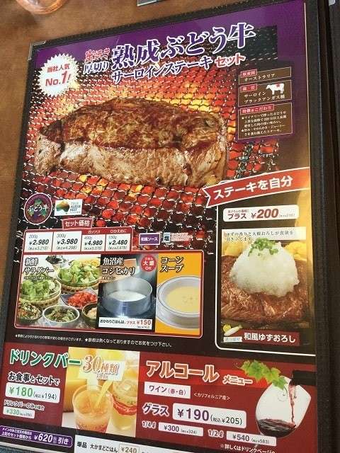ブロンコビリーの人気メニュー3選