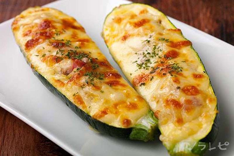 ズッキーニの味とにおいをチーズでカバー！