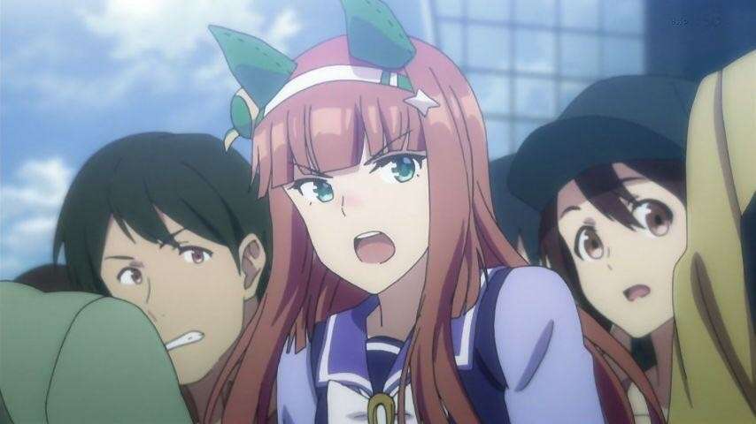 大声で応援するサイレンススズカ