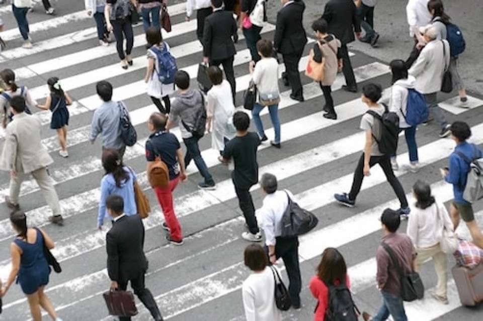 都心のごみごみしたところ