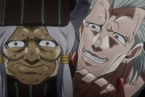  仲良しポルナレフとエンヤ婆？