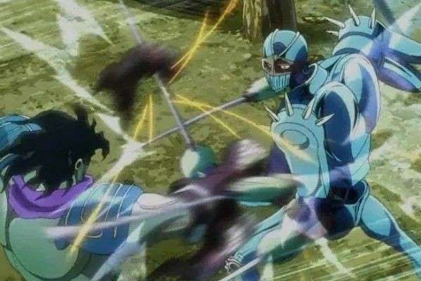  承太郎VS二刀流ポルナレフ