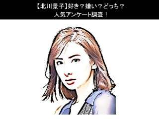 【北川景子】好き？嫌い？どっち？