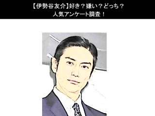 【伊勢谷友介】好き？嫌い？どっち？人気アンケート調査！