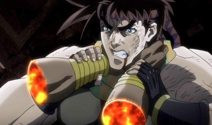 ジョセフVSワムウ