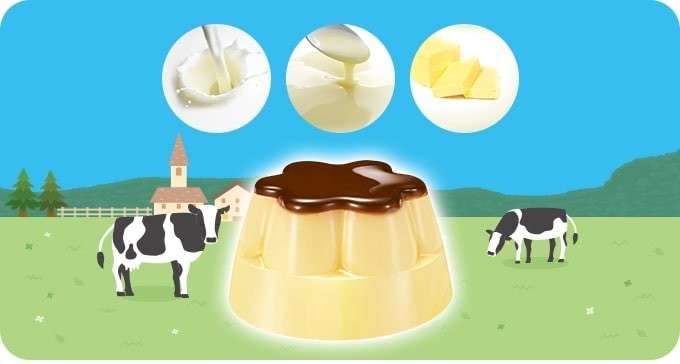 プッチンプリンの特徴