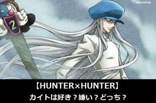 【HUNTER×HUNTER】カイトは好き？嫌い？どっち？人気アンケート調査！