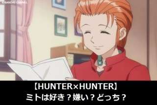 【HUNTER×HUNTER】ミトは好き？嫌い？どっち？人気アンケート調査！