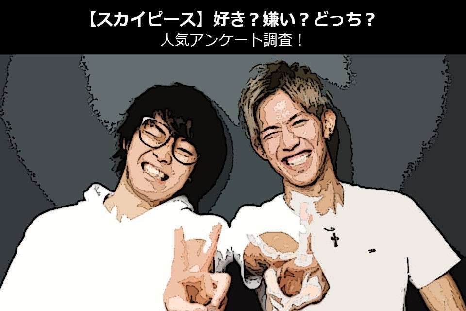 【スカイピース】好き?嫌い?どっち?人気アンケート調査!