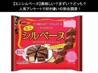 【ミニシルベーヌ】美味しい？まずい？どっち？人気アンケートで好き嫌いの割合調査！