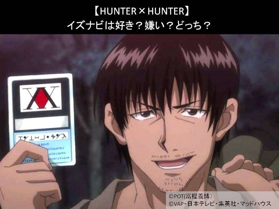 【HUNTER×HUNTER】イズナビは好き？嫌い？どっち？人気アンケート調査！