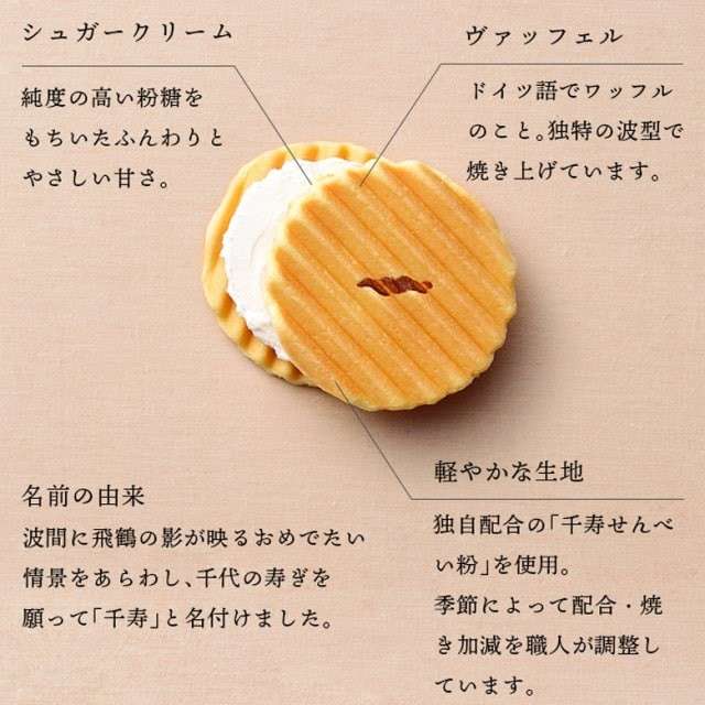千寿せんべいの特徴