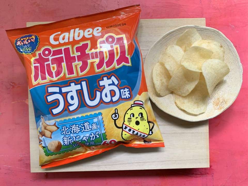 【ポテトチップス（うすしお）】の評判