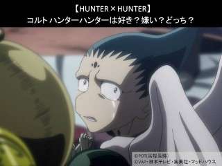 【HUNTER×HUNTER】コルトは好き？嫌い？どっち？人気アンケート調査！