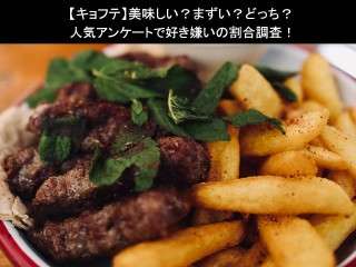 【キョフテ】美味しい？まずい？どっち？人気アンケートで好き嫌いの割合調査！