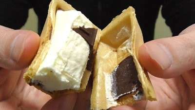 HERSHEY’Sクランチチョコモナカ】の評判