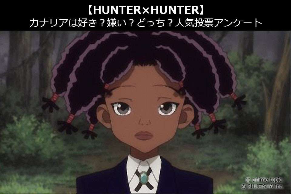 【HUNTER×HUNTER】カナリアは好き?嫌い?どっち?人気アンケート調査!