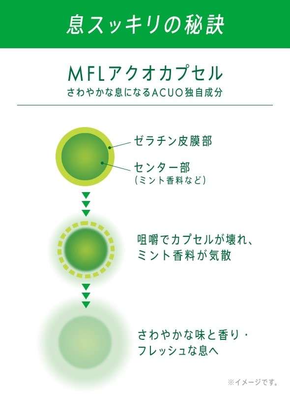  【ACUO】の種類と特徴