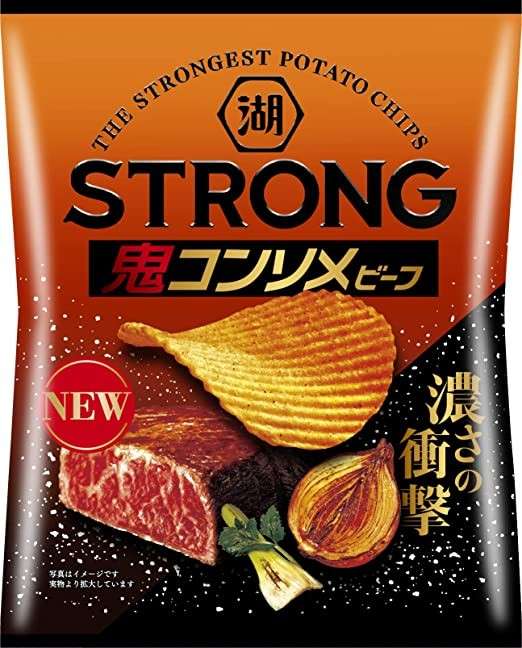 湖池屋STRONG 鬼コンソメビーフ